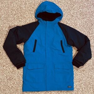 Lands’ End Boys’ L 14-16 Squall Fleece Lined Waterproof Insulated Winter Parka